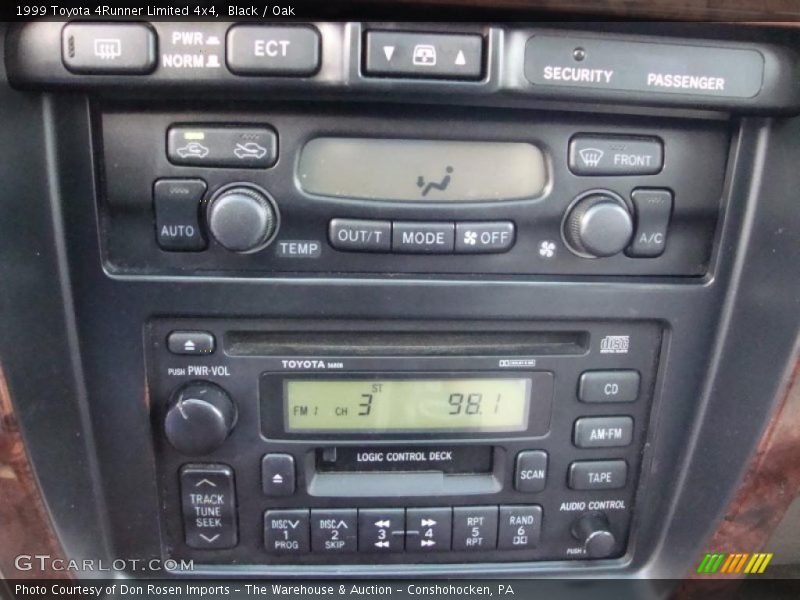 Black / Oak 1999 Toyota 4Runner Limited 4x4