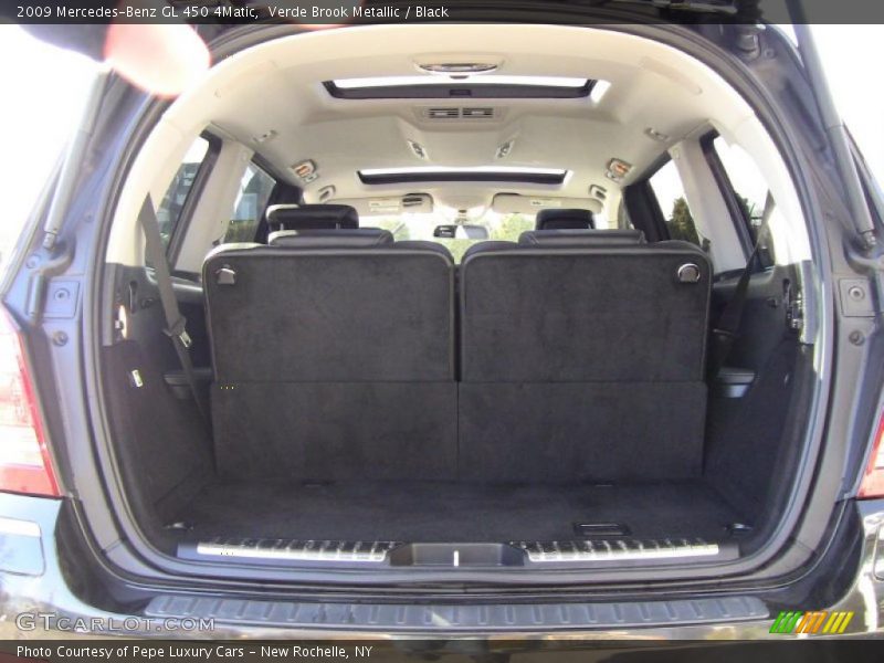 Verde Brook Metallic / Black 2009 Mercedes-Benz GL 450 4Matic