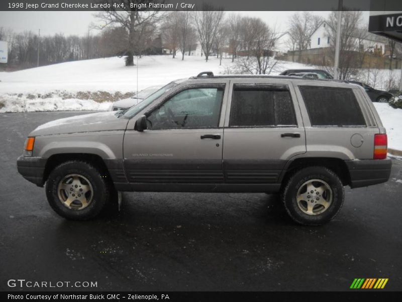 Bright Platinum / Gray 1998 Jeep Grand Cherokee Laredo 4x4