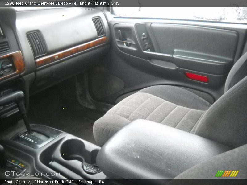 Bright Platinum / Gray 1998 Jeep Grand Cherokee Laredo 4x4