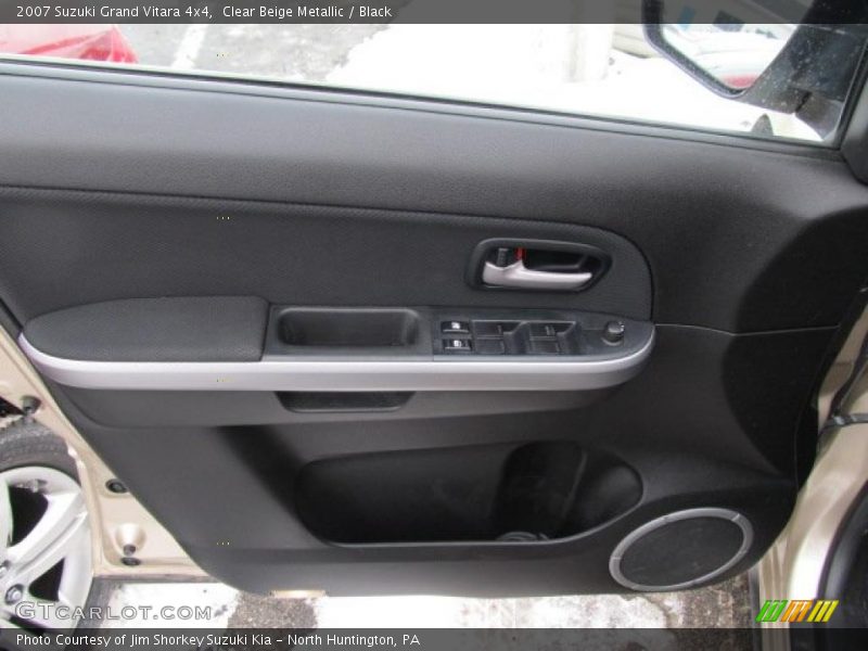 Clear Beige Metallic / Black 2007 Suzuki Grand Vitara 4x4