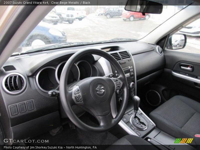 Clear Beige Metallic / Black 2007 Suzuki Grand Vitara 4x4