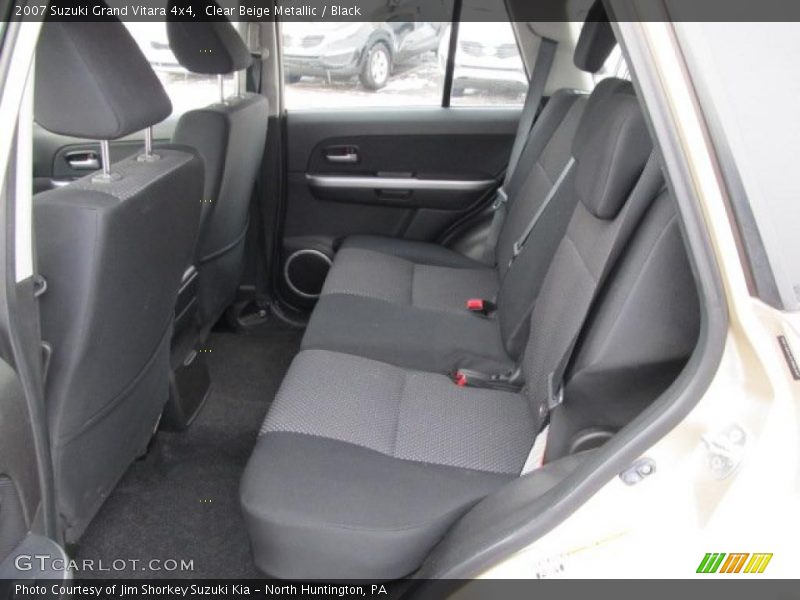 Clear Beige Metallic / Black 2007 Suzuki Grand Vitara 4x4
