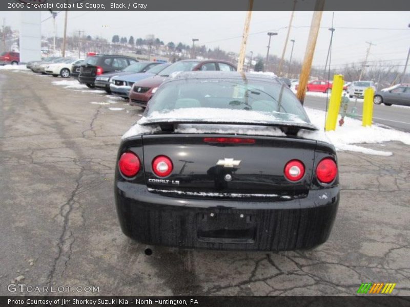 Black / Gray 2006 Chevrolet Cobalt LS Coupe