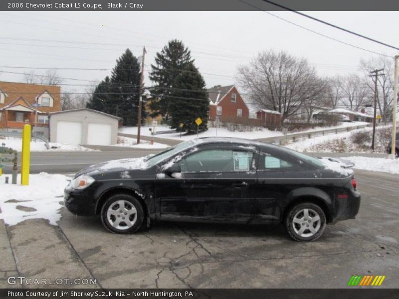 Black / Gray 2006 Chevrolet Cobalt LS Coupe