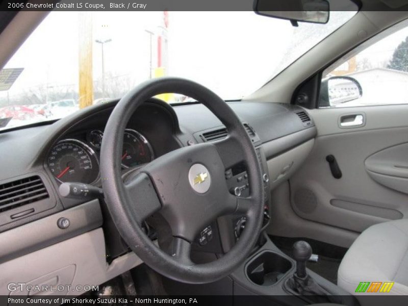 Black / Gray 2006 Chevrolet Cobalt LS Coupe