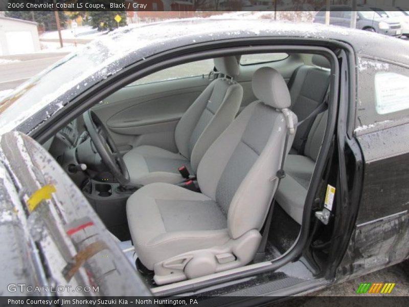 Black / Gray 2006 Chevrolet Cobalt LS Coupe