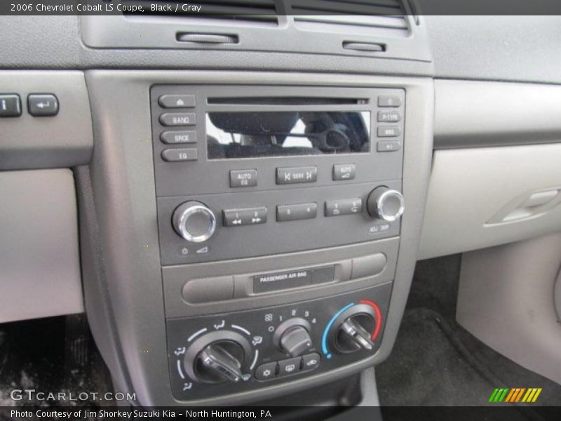 Black / Gray 2006 Chevrolet Cobalt LS Coupe