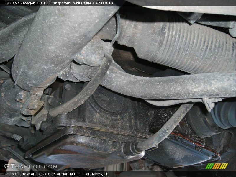 White/Blue / White/Blue 1978 Volkswagen Bus T2 Transporter