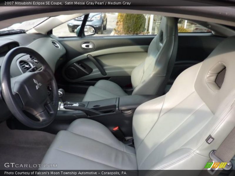  2007 Eclipse SE Coupe Medium Gray Interior