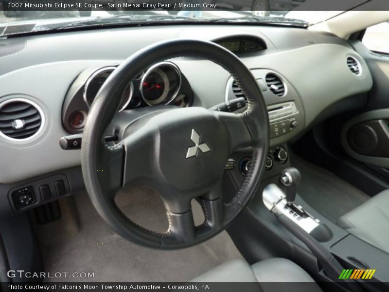  2007 Eclipse SE Coupe Medium Gray Interior