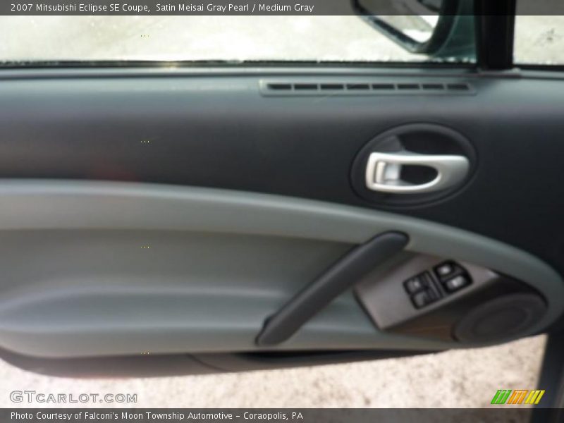 Satin Meisai Gray Pearl / Medium Gray 2007 Mitsubishi Eclipse SE Coupe