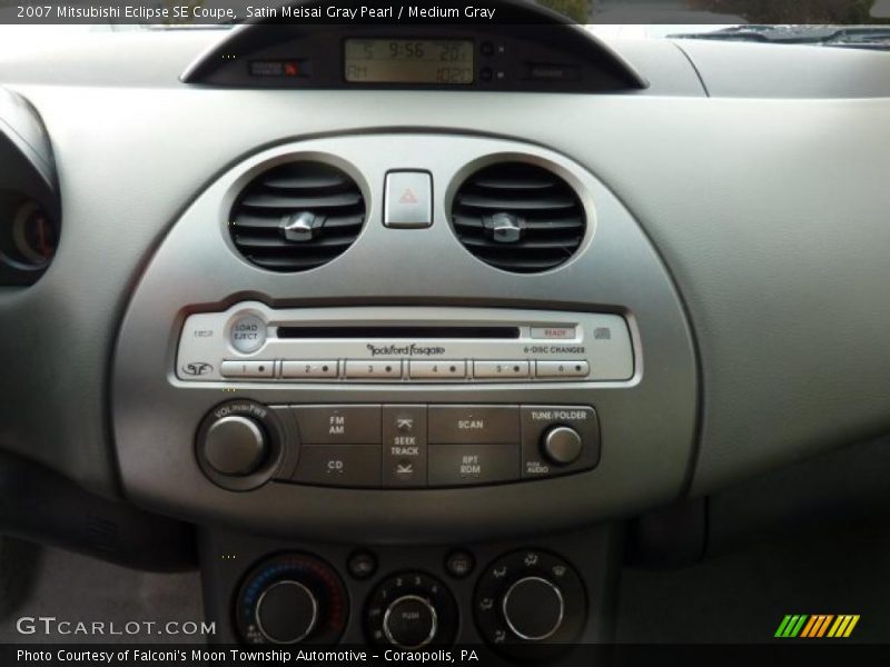 Satin Meisai Gray Pearl / Medium Gray 2007 Mitsubishi Eclipse SE Coupe