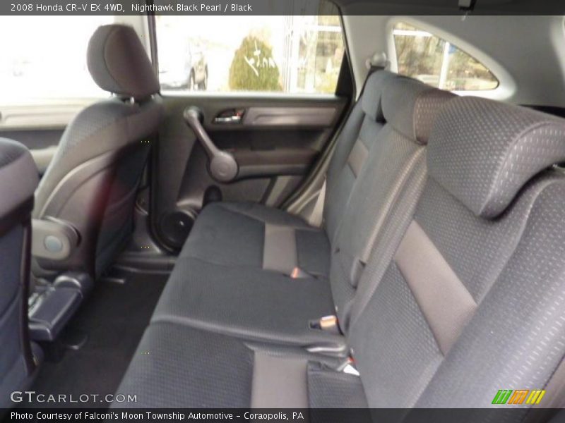 Nighthawk Black Pearl / Black 2008 Honda CR-V EX 4WD