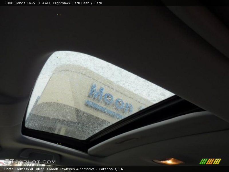 Nighthawk Black Pearl / Black 2008 Honda CR-V EX 4WD