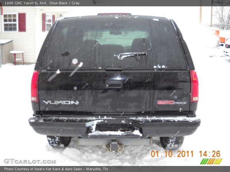 Onyx Black / Gray 1996 GMC Yukon SL 4x4