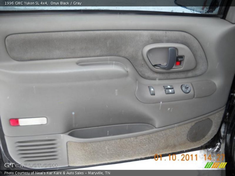Onyx Black / Gray 1996 GMC Yukon SL 4x4