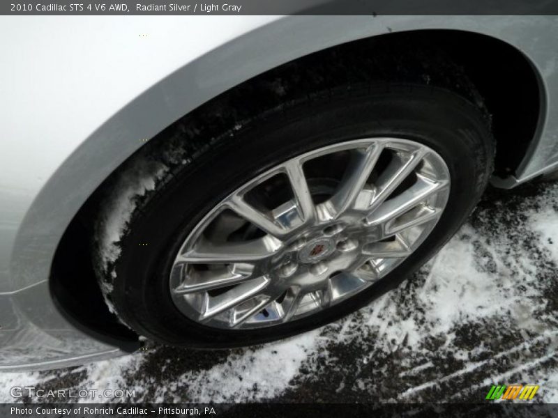Radiant Silver / Light Gray 2010 Cadillac STS 4 V6 AWD