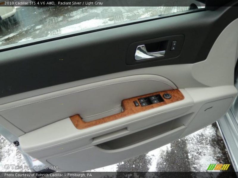 Radiant Silver / Light Gray 2010 Cadillac STS 4 V6 AWD