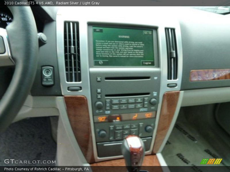 Radiant Silver / Light Gray 2010 Cadillac STS 4 V6 AWD