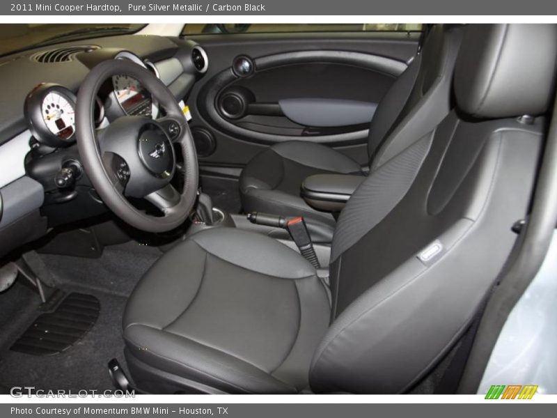 Pure Silver Metallic / Carbon Black 2011 Mini Cooper Hardtop