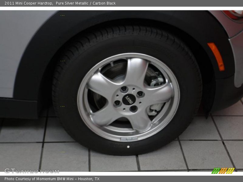 Pure Silver Metallic / Carbon Black 2011 Mini Cooper Hardtop