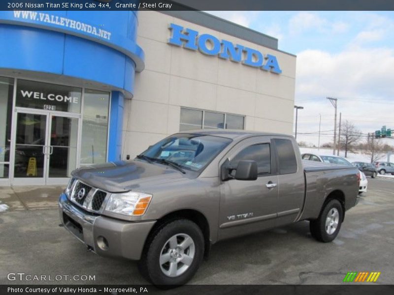 Granite / Steel Gray 2006 Nissan Titan SE King Cab 4x4