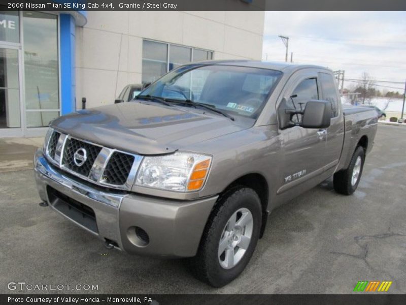 Granite / Steel Gray 2006 Nissan Titan SE King Cab 4x4