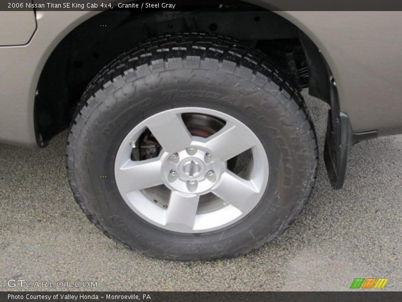 Granite / Steel Gray 2006 Nissan Titan SE King Cab 4x4