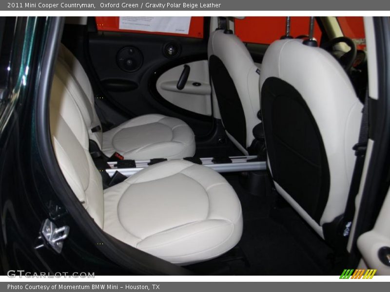  2011 Cooper Countryman Gravity Polar Beige Leather Interior