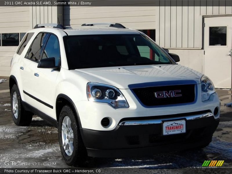 Front 3/4 View of 2011 Acadia SLE AWD