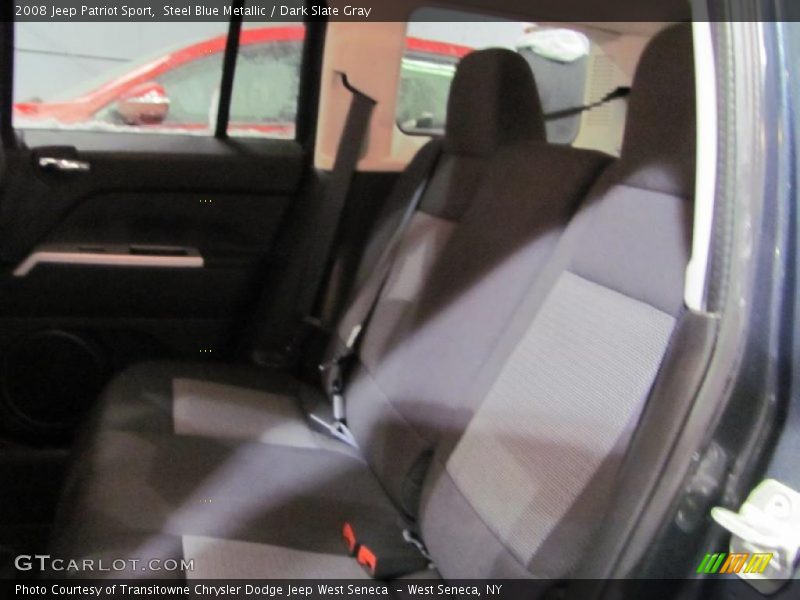 Steel Blue Metallic / Dark Slate Gray 2008 Jeep Patriot Sport