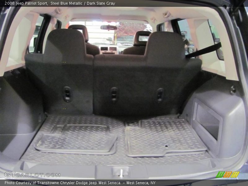 Steel Blue Metallic / Dark Slate Gray 2008 Jeep Patriot Sport