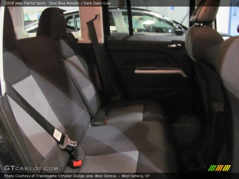 Steel Blue Metallic / Dark Slate Gray 2008 Jeep Patriot Sport