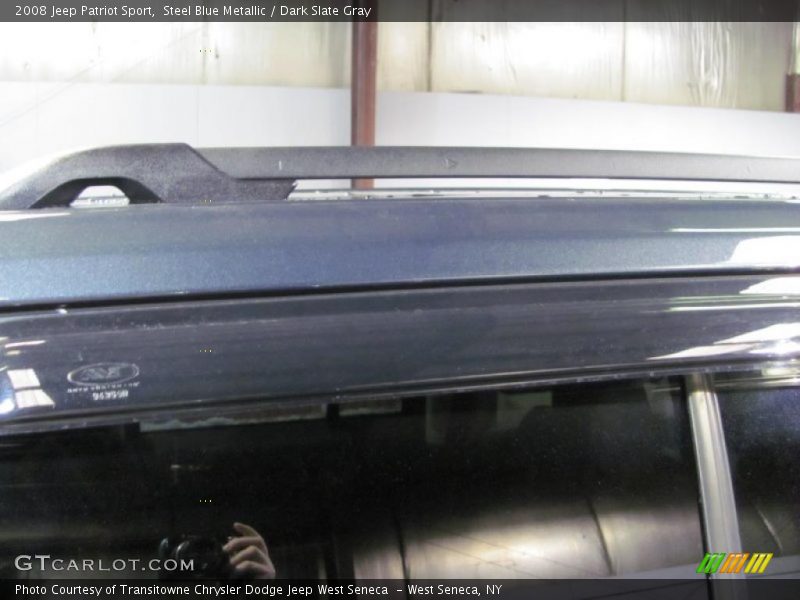Steel Blue Metallic / Dark Slate Gray 2008 Jeep Patriot Sport