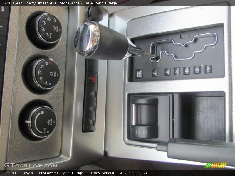 Stone White / Pastel Pebble Beige 2008 Jeep Liberty Limited 4x4