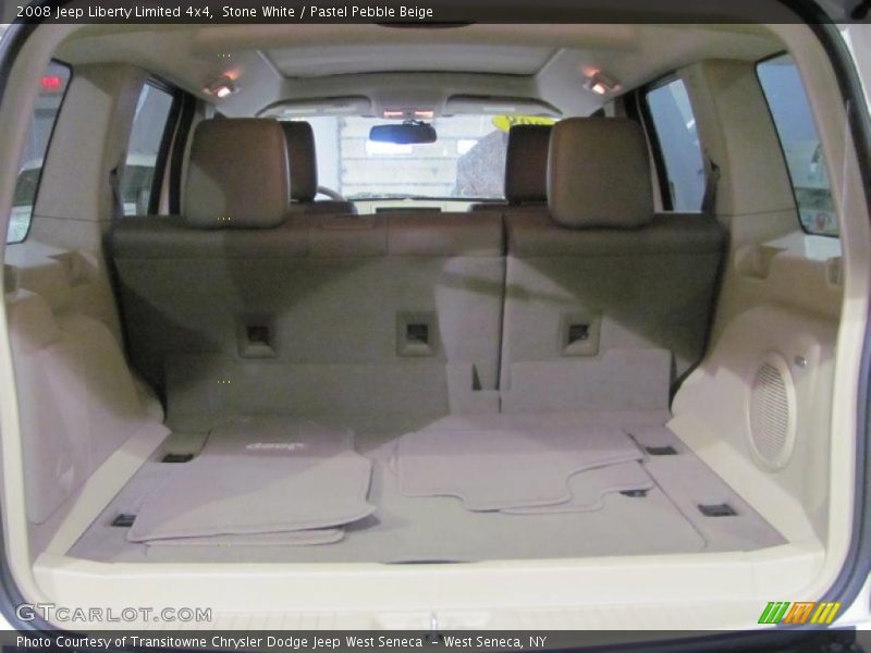 Stone White / Pastel Pebble Beige 2008 Jeep Liberty Limited 4x4