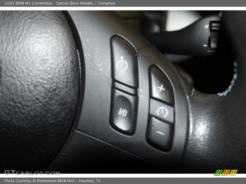 Controls of 2003 M3 Convertible