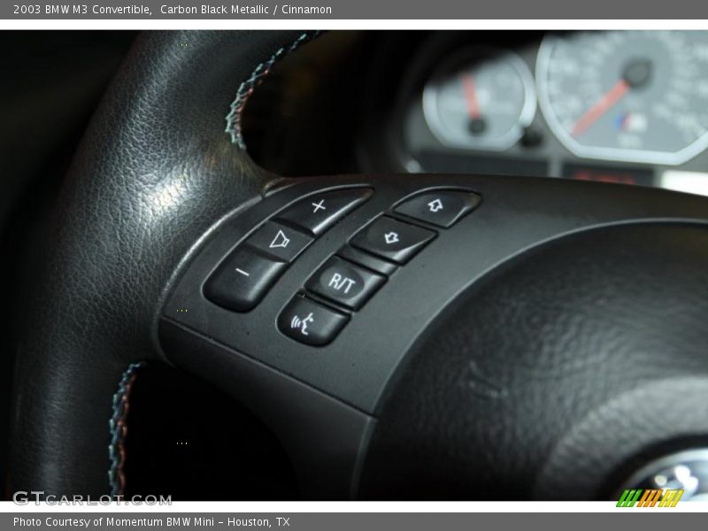 Controls of 2003 M3 Convertible
