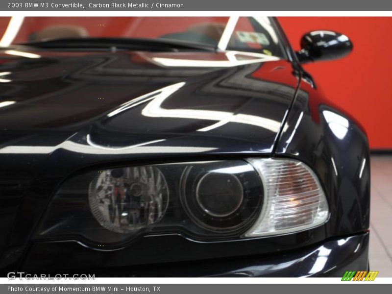 Carbon Black Metallic / Cinnamon 2003 BMW M3 Convertible