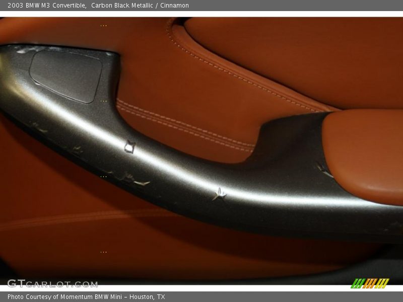 Carbon Black Metallic / Cinnamon 2003 BMW M3 Convertible
