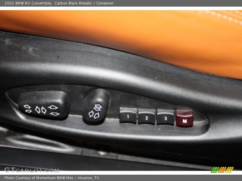 Controls of 2003 M3 Convertible