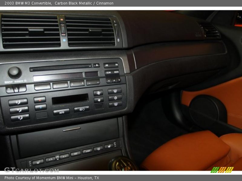 Controls of 2003 M3 Convertible