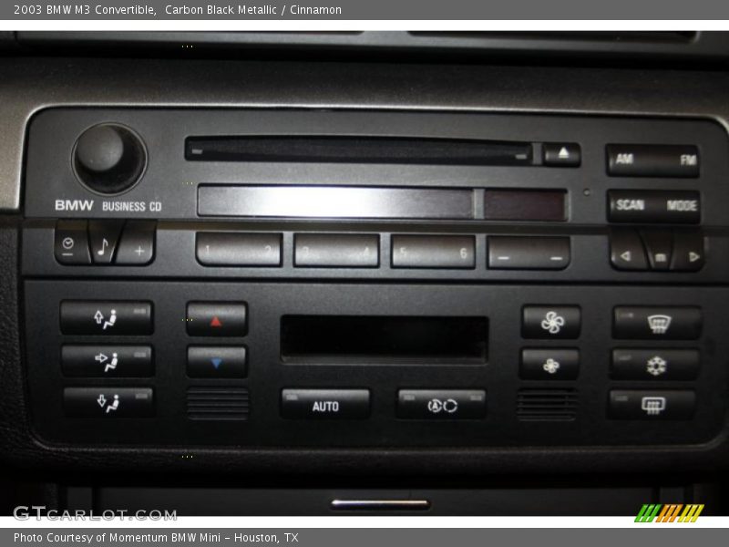Controls of 2003 M3 Convertible