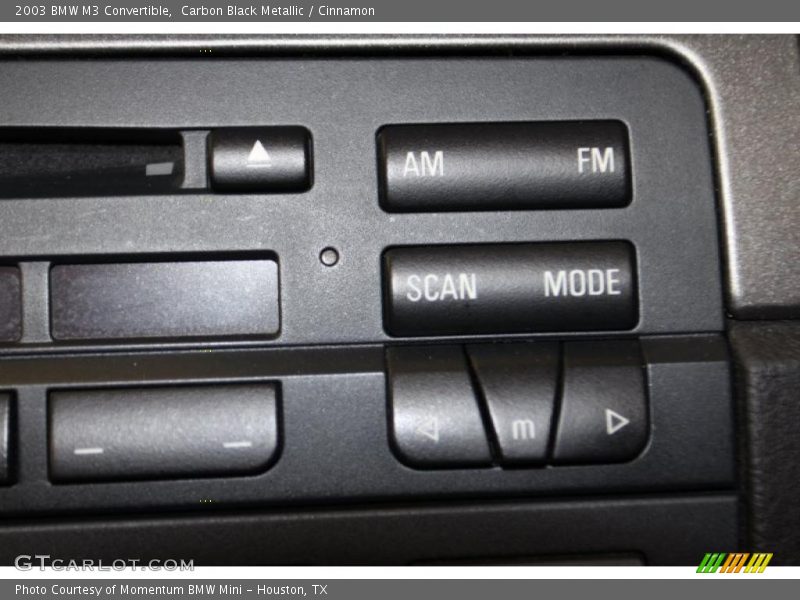 Controls of 2003 M3 Convertible