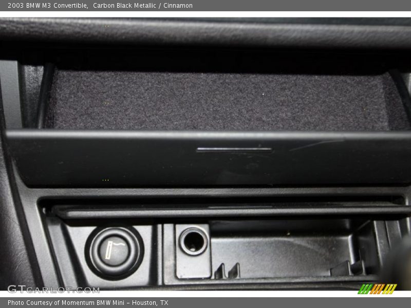 Carbon Black Metallic / Cinnamon 2003 BMW M3 Convertible