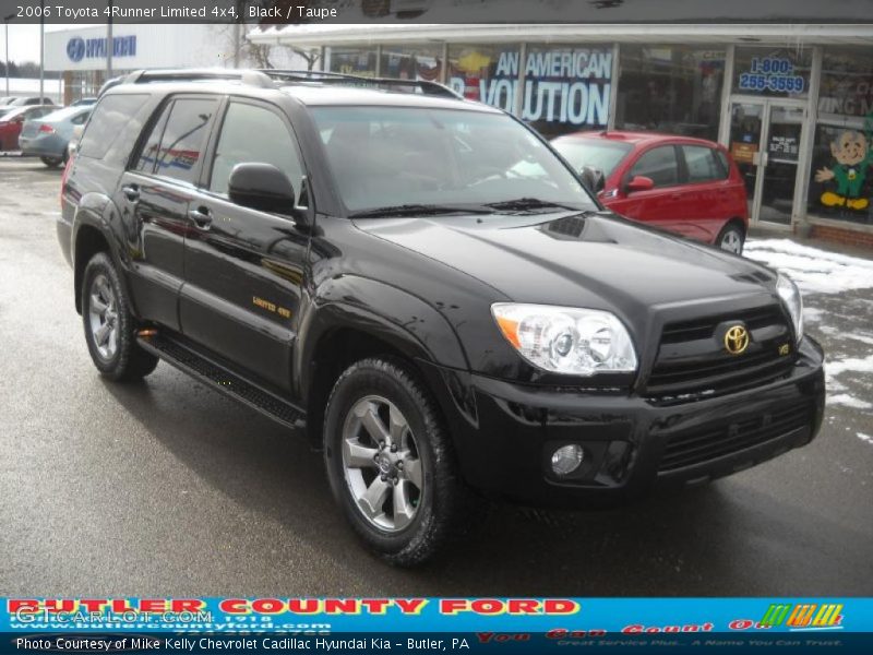 Black / Taupe 2006 Toyota 4Runner Limited 4x4