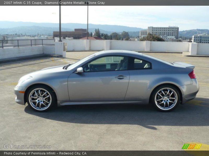 Diamond Graphite Metallic / Stone Gray 2007 Infiniti G 35 Coupe