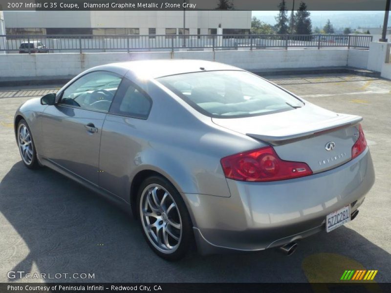 Diamond Graphite Metallic / Stone Gray 2007 Infiniti G 35 Coupe