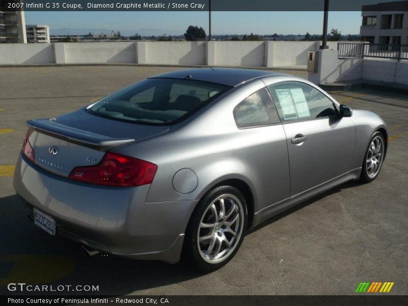 Diamond Graphite Metallic / Stone Gray 2007 Infiniti G 35 Coupe